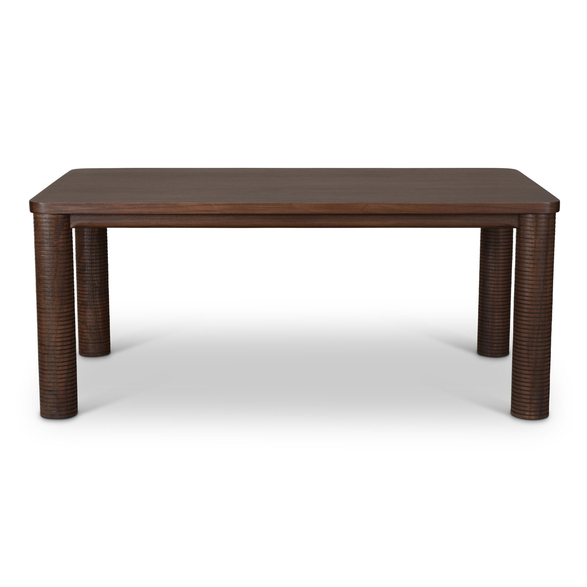 Luna Rectangle Dining Table Coffee by Urbia - product view