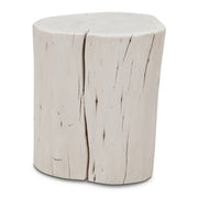 Brooks Solid Wood Stump - White Wash by Urbia - product view