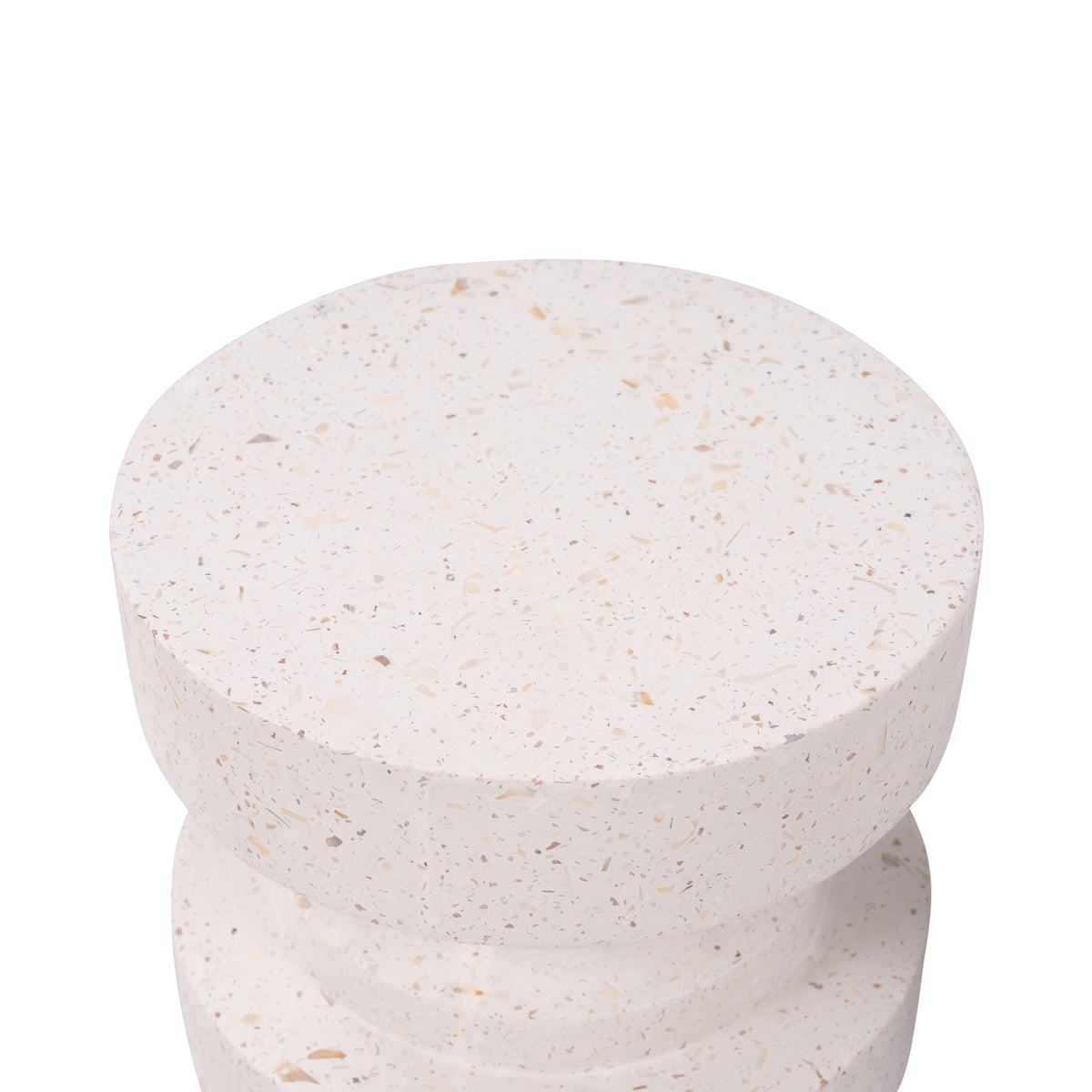Levon End Table Ivory Terrazzo by Urbia - detail 3
