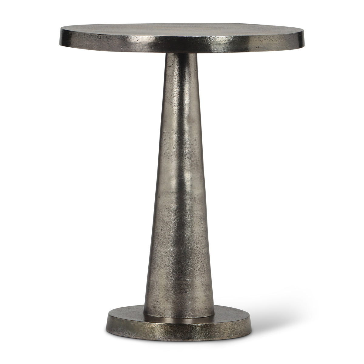 Elements Clark End Table - Antique Nickel by Urbia - product view