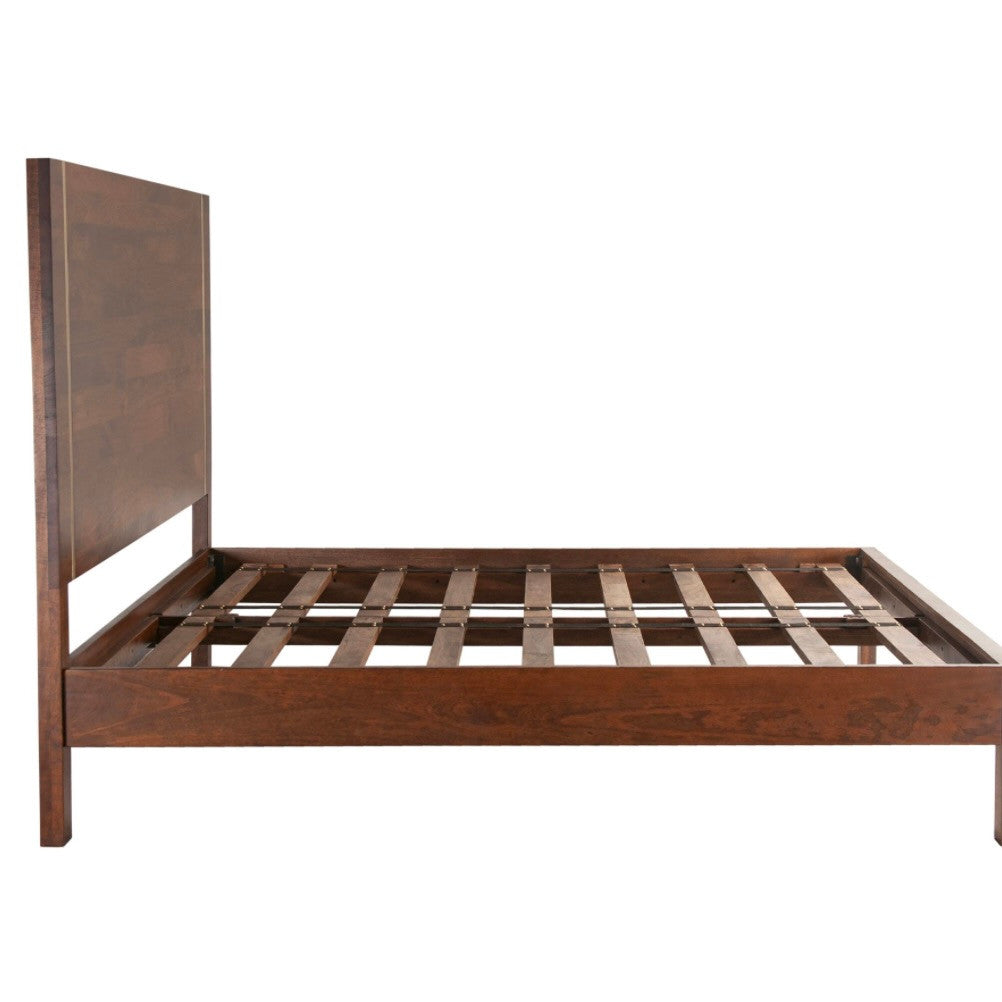 Zoey Contemporary Solid Wood King Bed