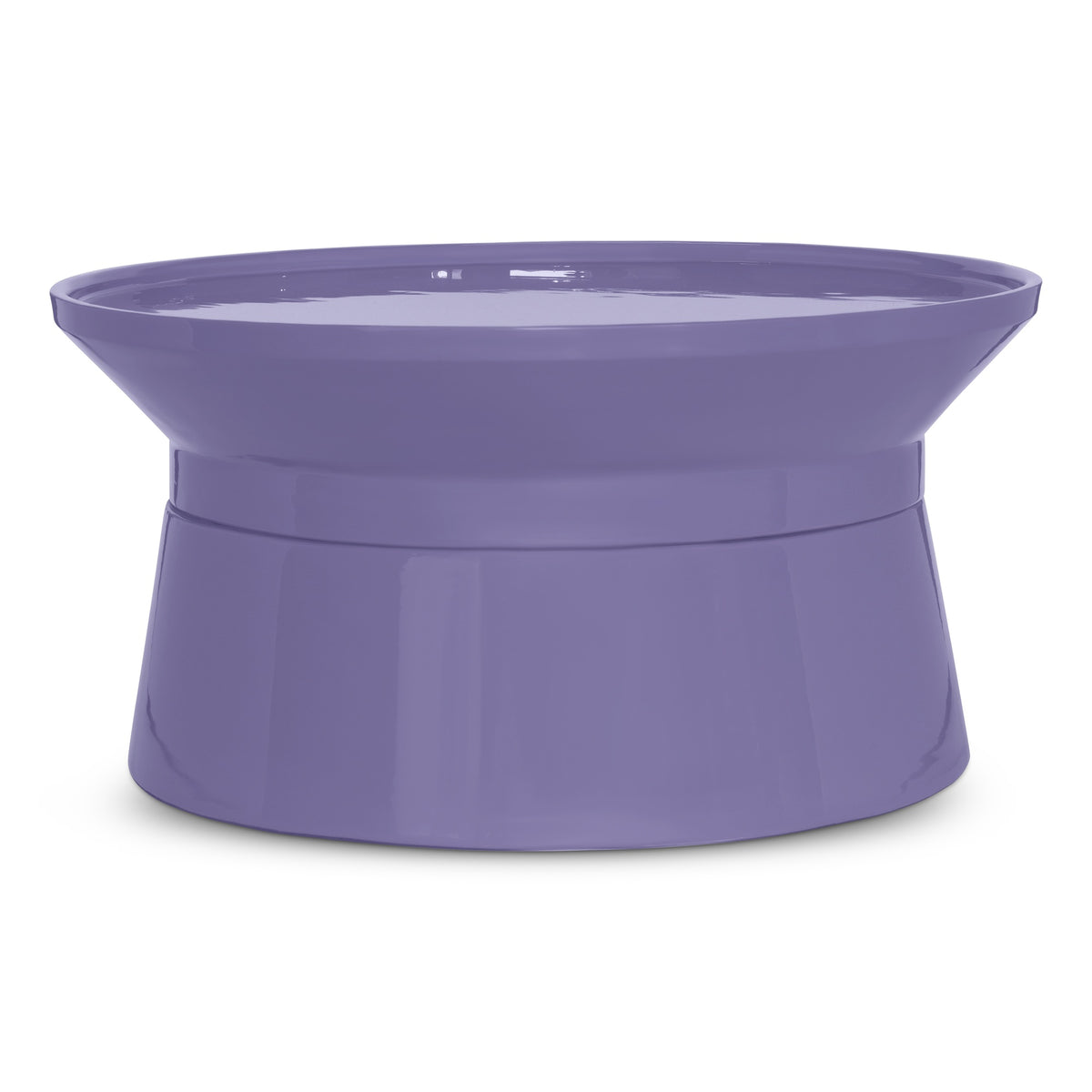 Sabine Enamel Coffee Table Lavender Purple by Urbia - detail 2