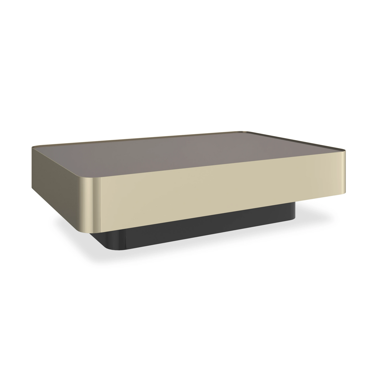 Periphery Cocktail Table Whisper of Gold 56" by Caracole - view 5
