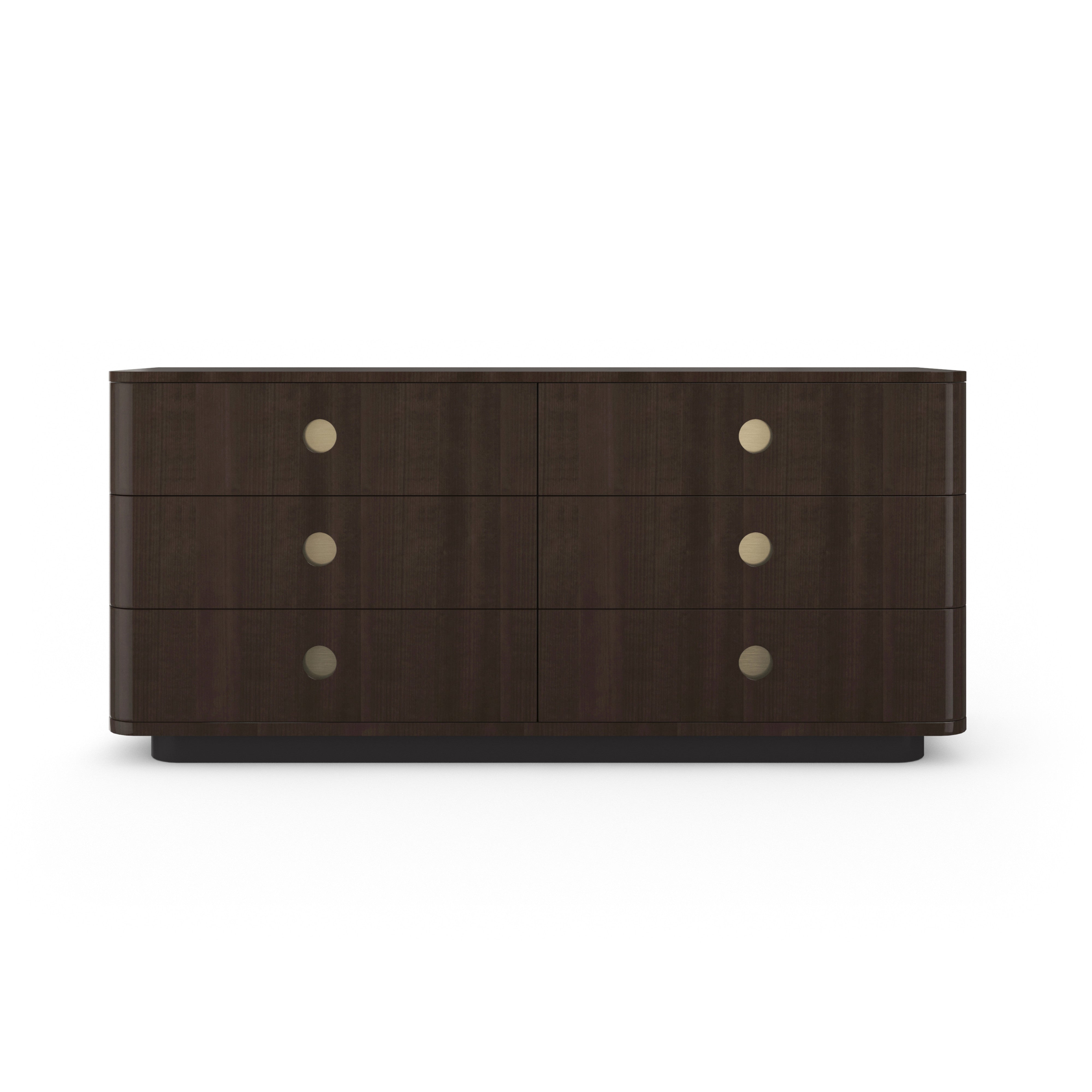 Bachelor Dresser Champagne Gold 72" by Caracole