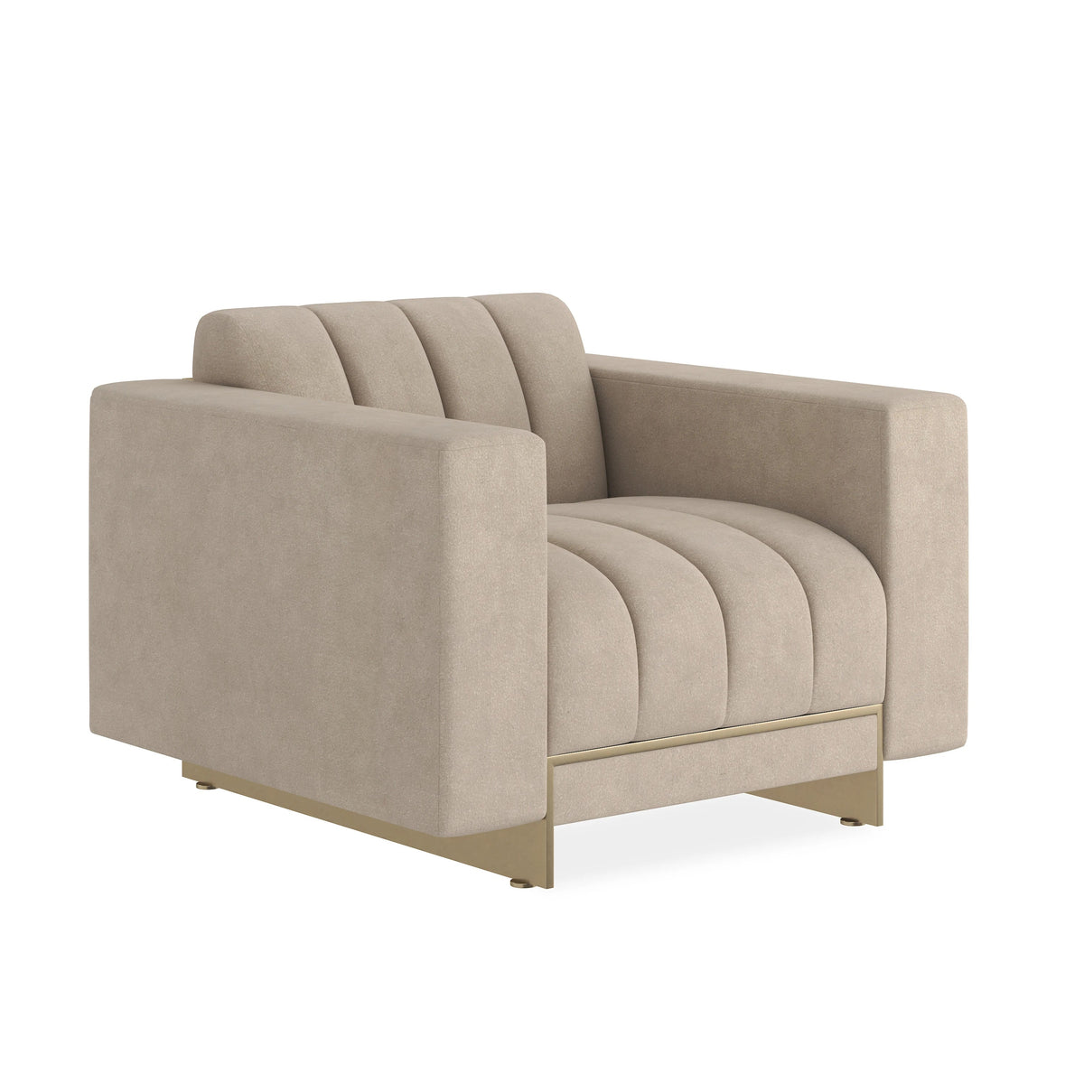 Well Balanced Chair Whisper of Gold 38.75" by Caracole - view 6