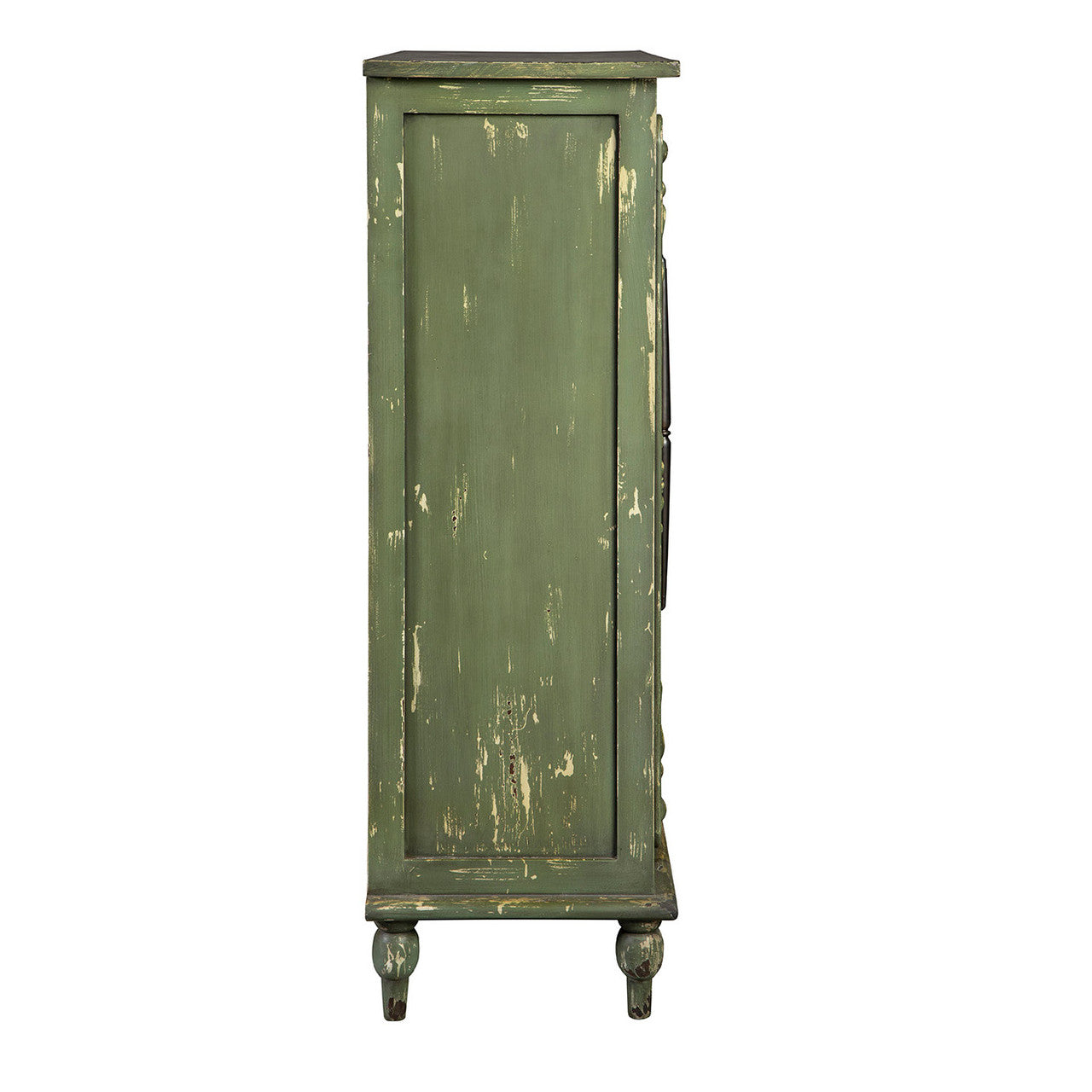 Green Bijou Hall Cabinet - 42'