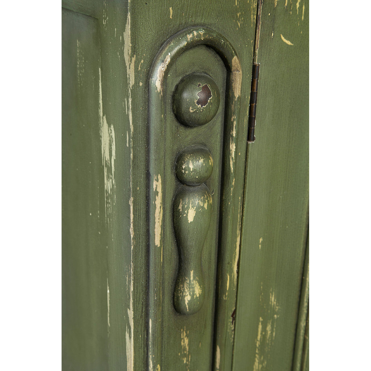 Green Bijou Hall Cabinet - 42'