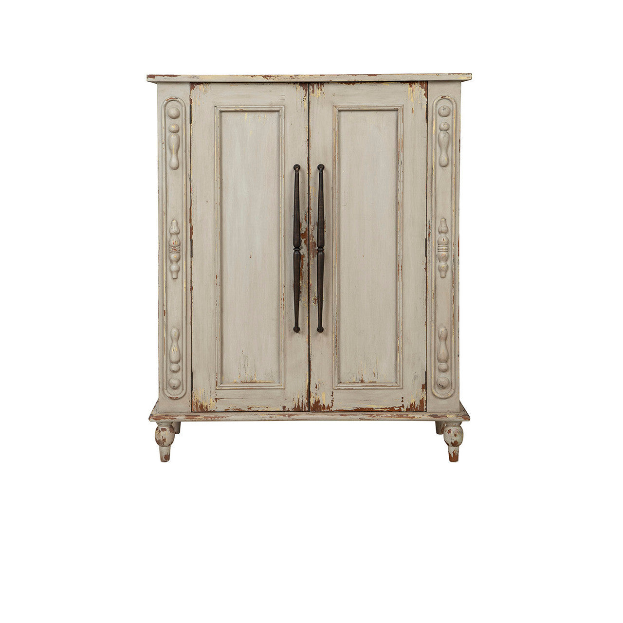 Distressed Bijou Hall Cabinet - 42'