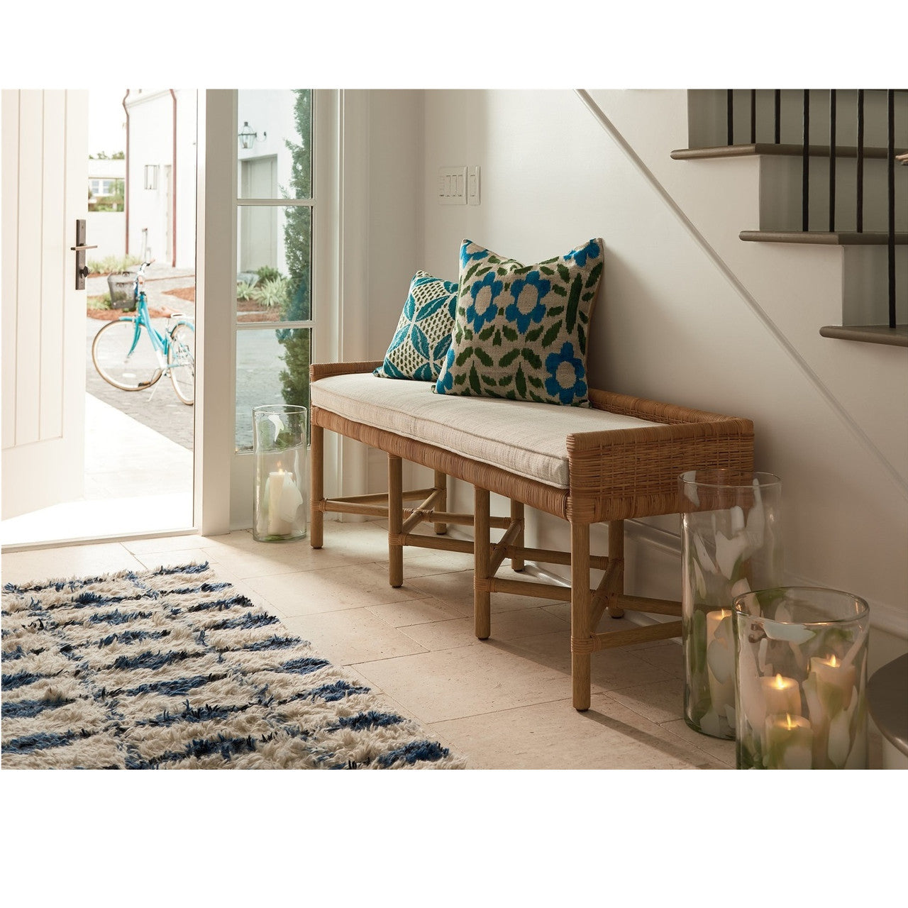 Universal Furniture Escape Coastal Living Home Collection Pull Up Bench