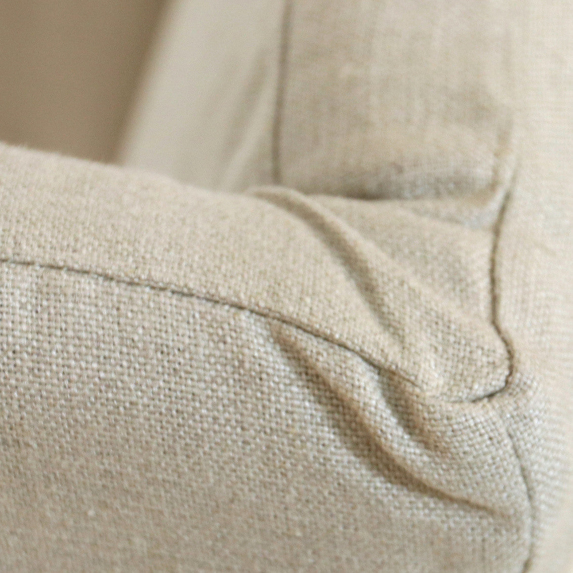 Elizabeth Linen Slipcovered Wingback Host Chair