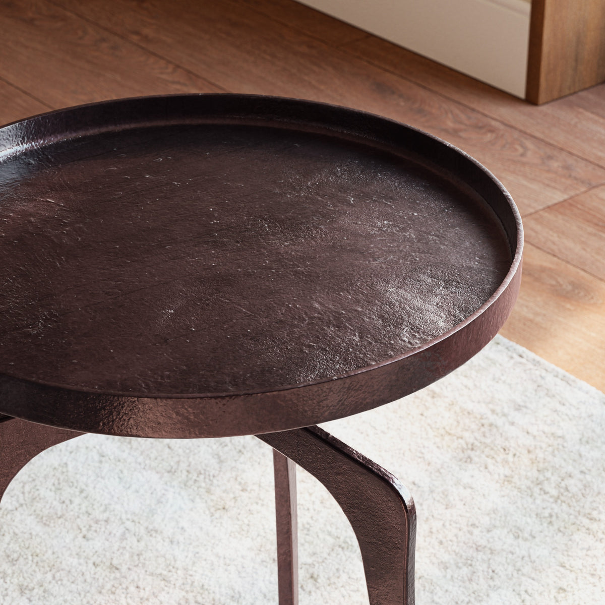 Elements Vinya End Table - Raw Bronze by Urbia - detail 9