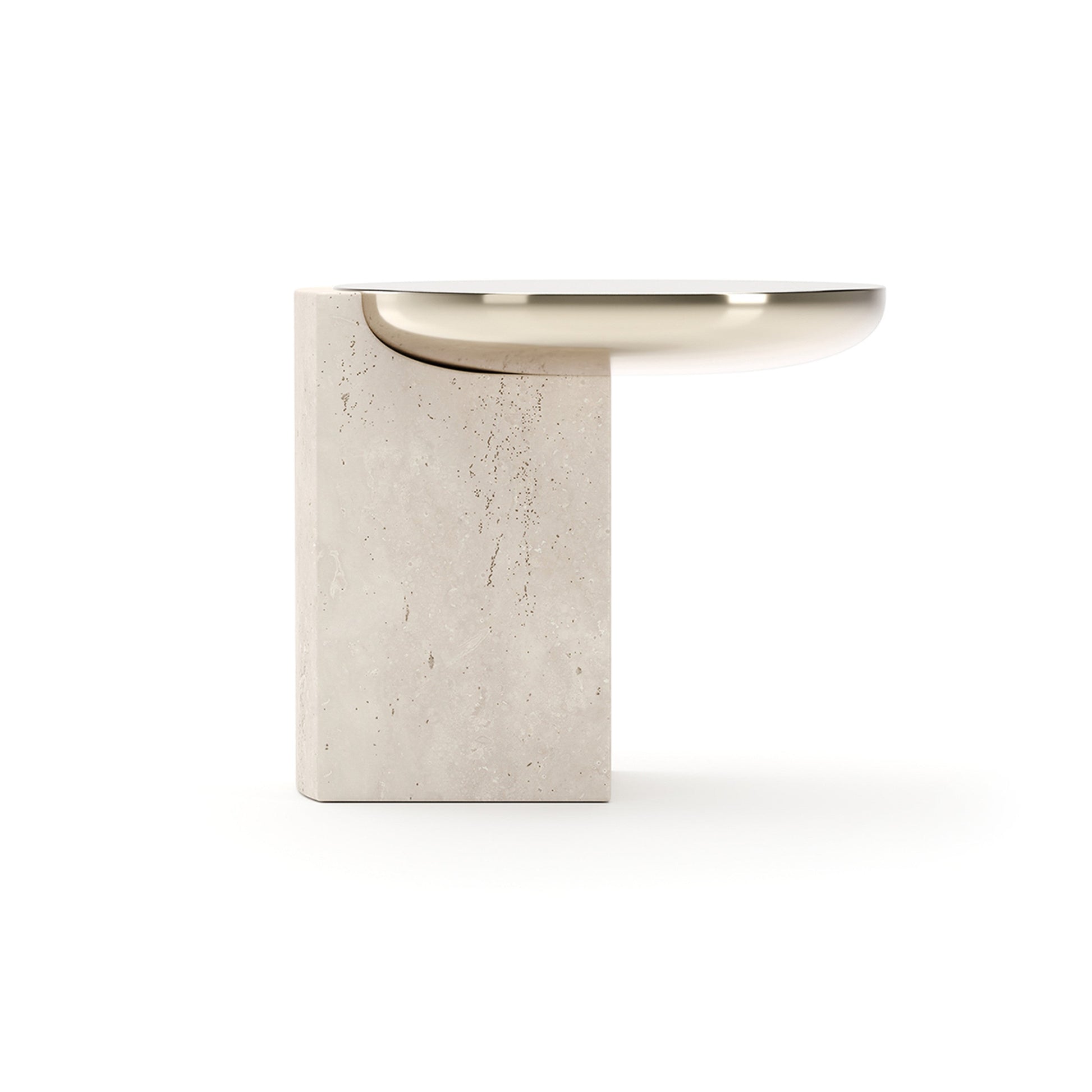 Overlap Side Table 22" by Caracole - view 2