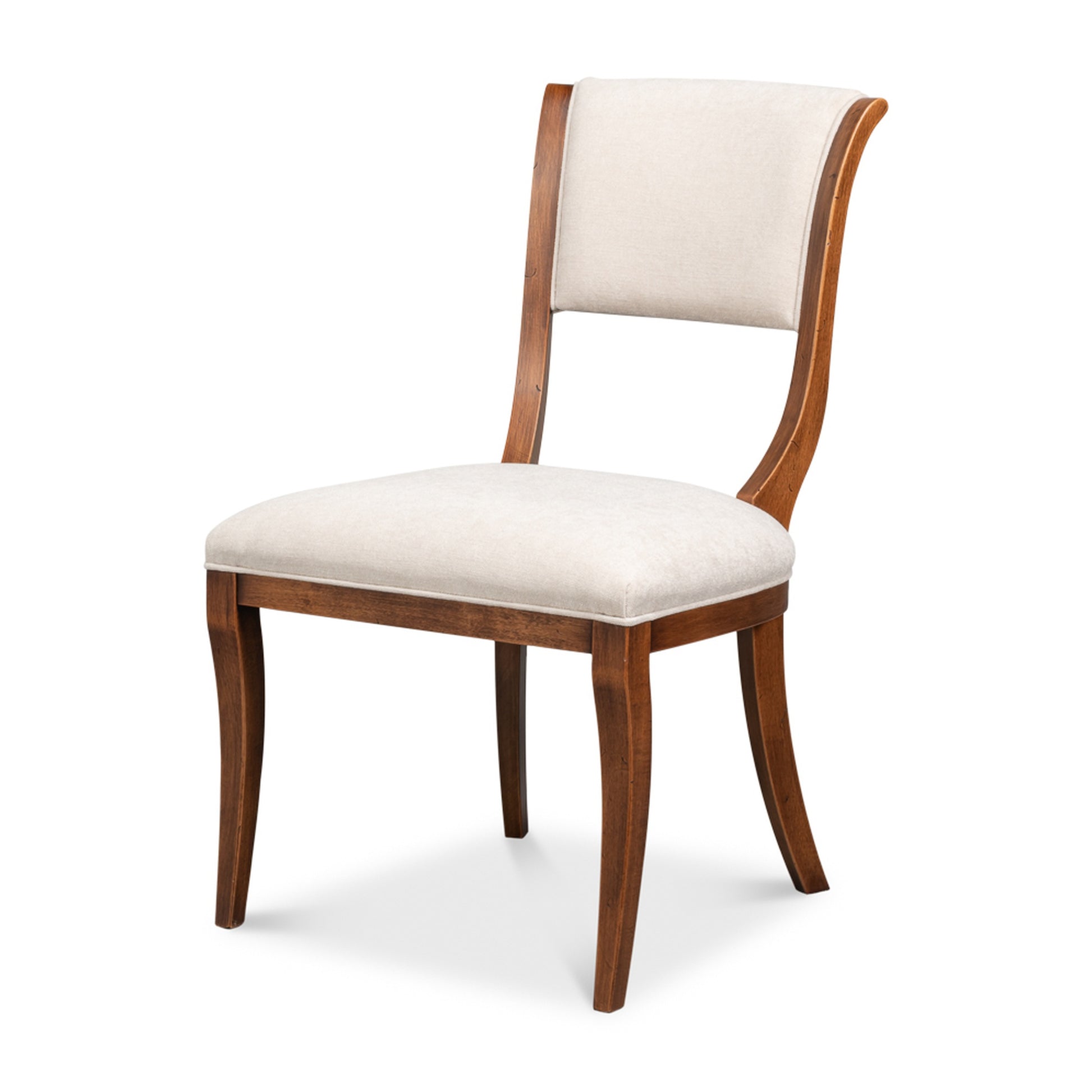 Trophy Elegant Side Chair,Noce Anticato by Sarreid Ltd