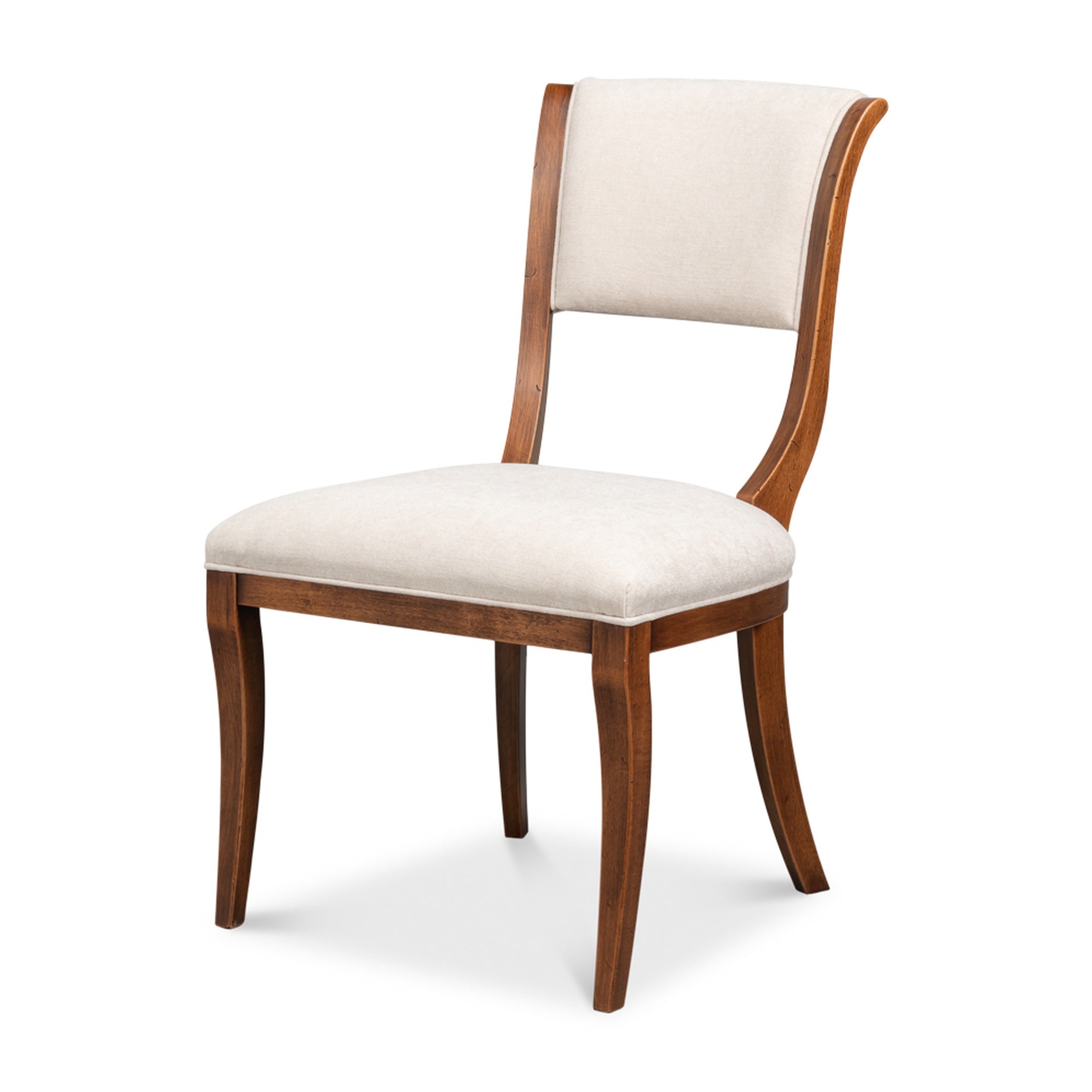 Trophy Elegant Side Chair,Noce Anticato by Sarreid Ltd
