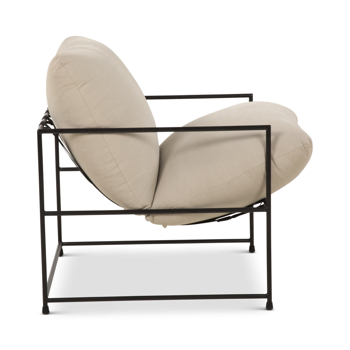 Metro Trent Accent Chair - Washed Sand Upholstery by Urbia - detail 3