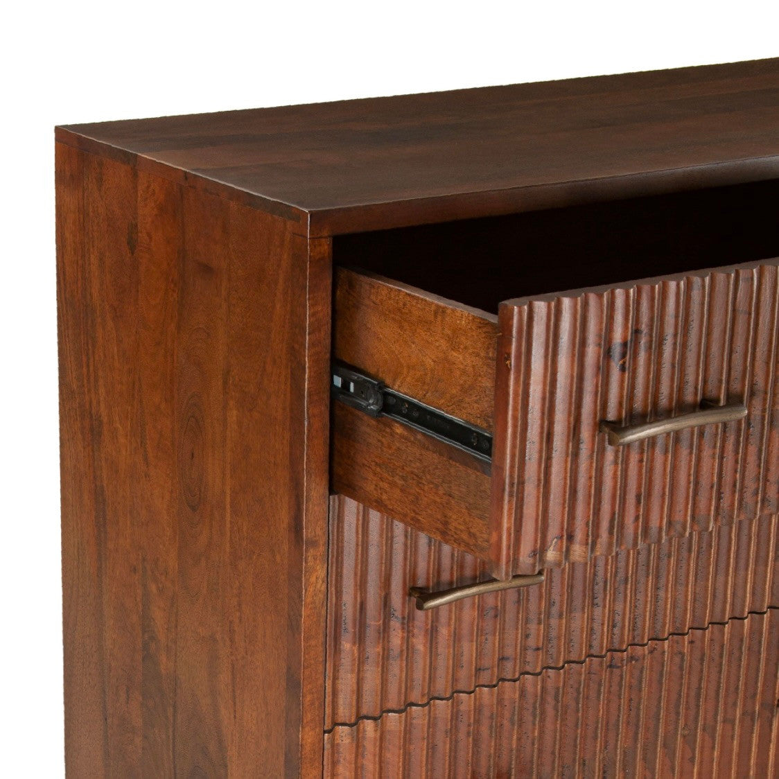 Zoey Contemporary Solid Wood 6-Drawer Dresser