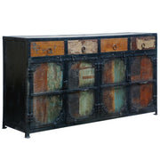 Odessa 4 Door 4 Drawer Iron Sideboard