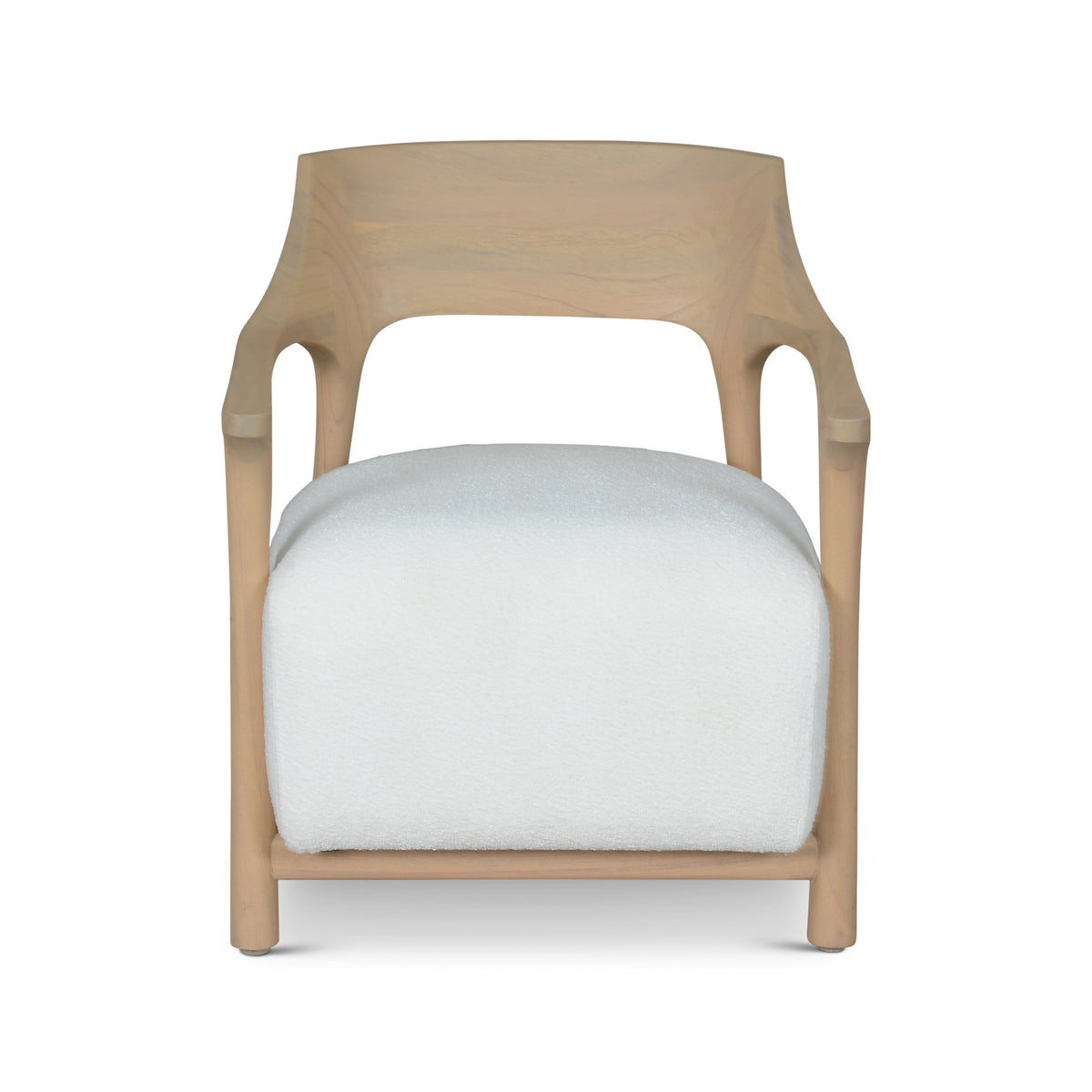 Betsy Accent Chair Natural, Iverness White by Urbia - product view