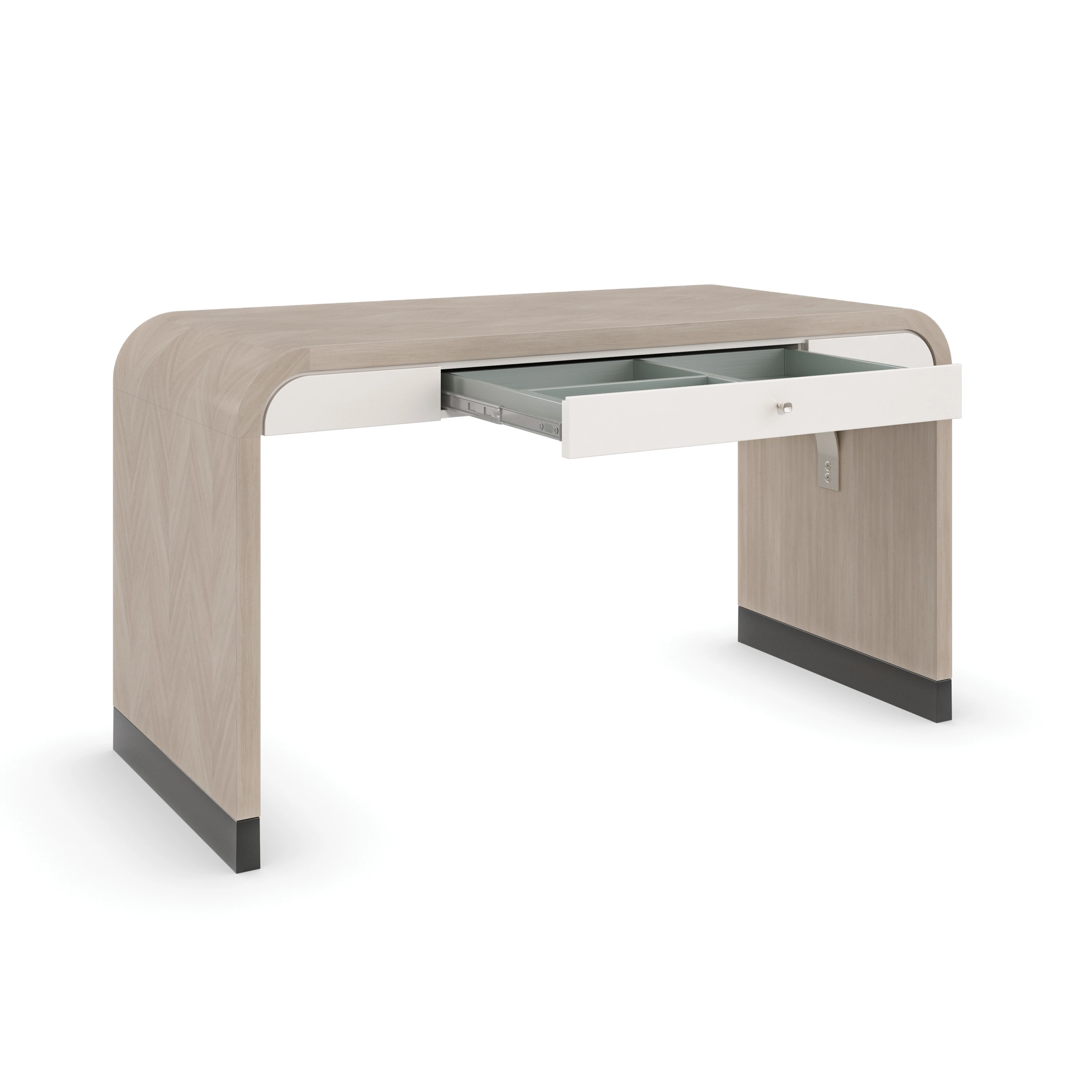 Free Fall Almost Black Desk 54" by Caracole - view 7