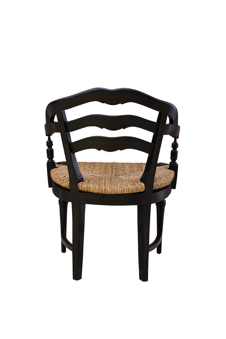 Black Maverick Arm Chair - 24'