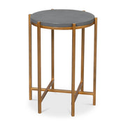 Spence Side Table, Quiet Shade by Sarreid Ltd