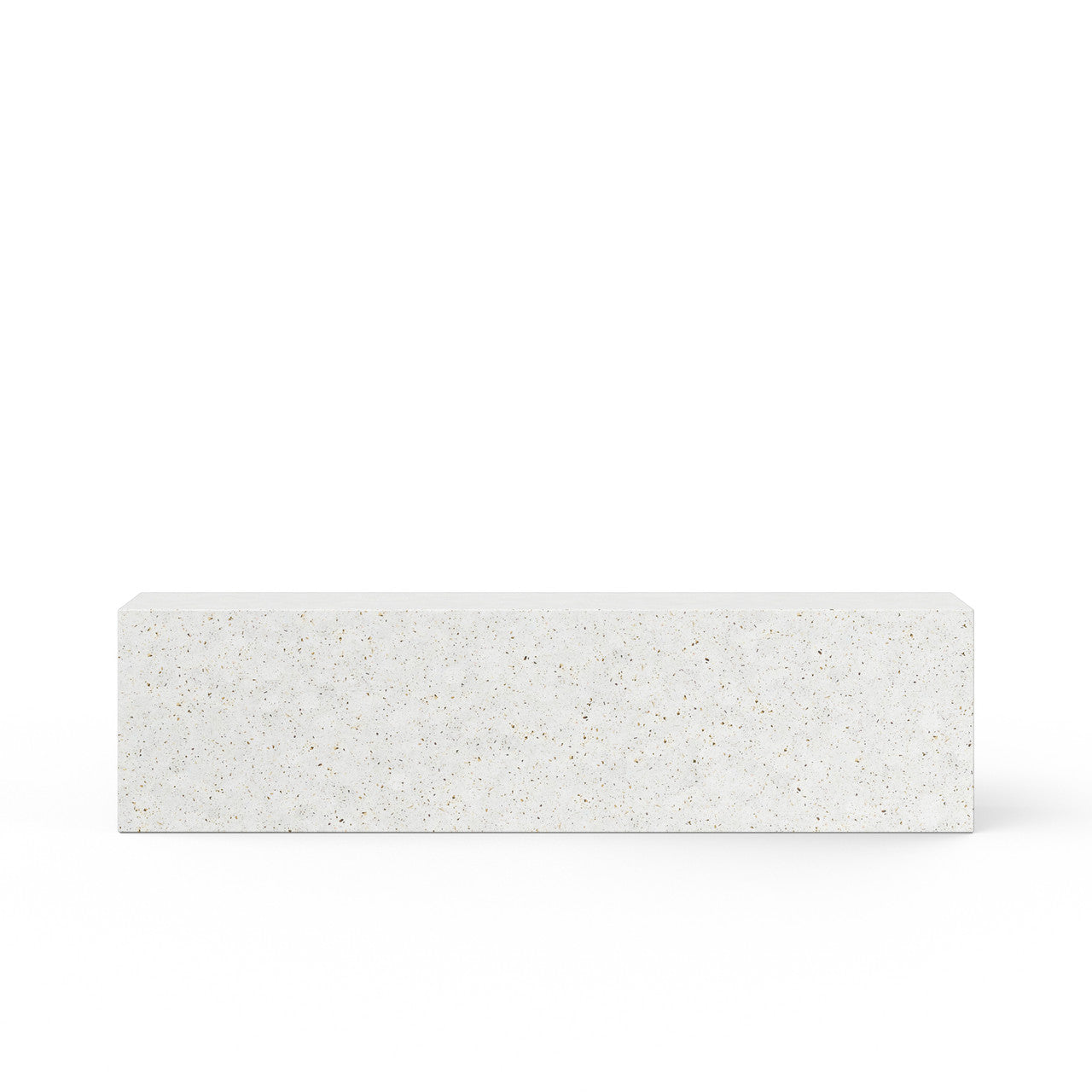 Mixx - Una Bench - 70.75" - Ivory Terrazzo