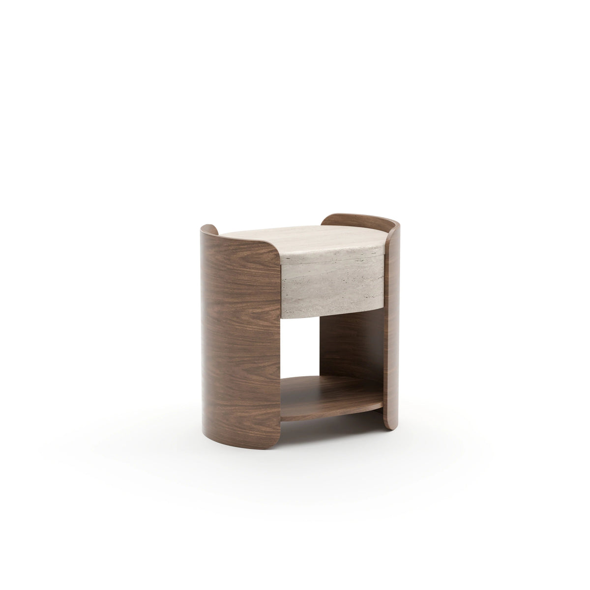 Fleur Open Nightstand Porcini 24" by Caracole - view 2