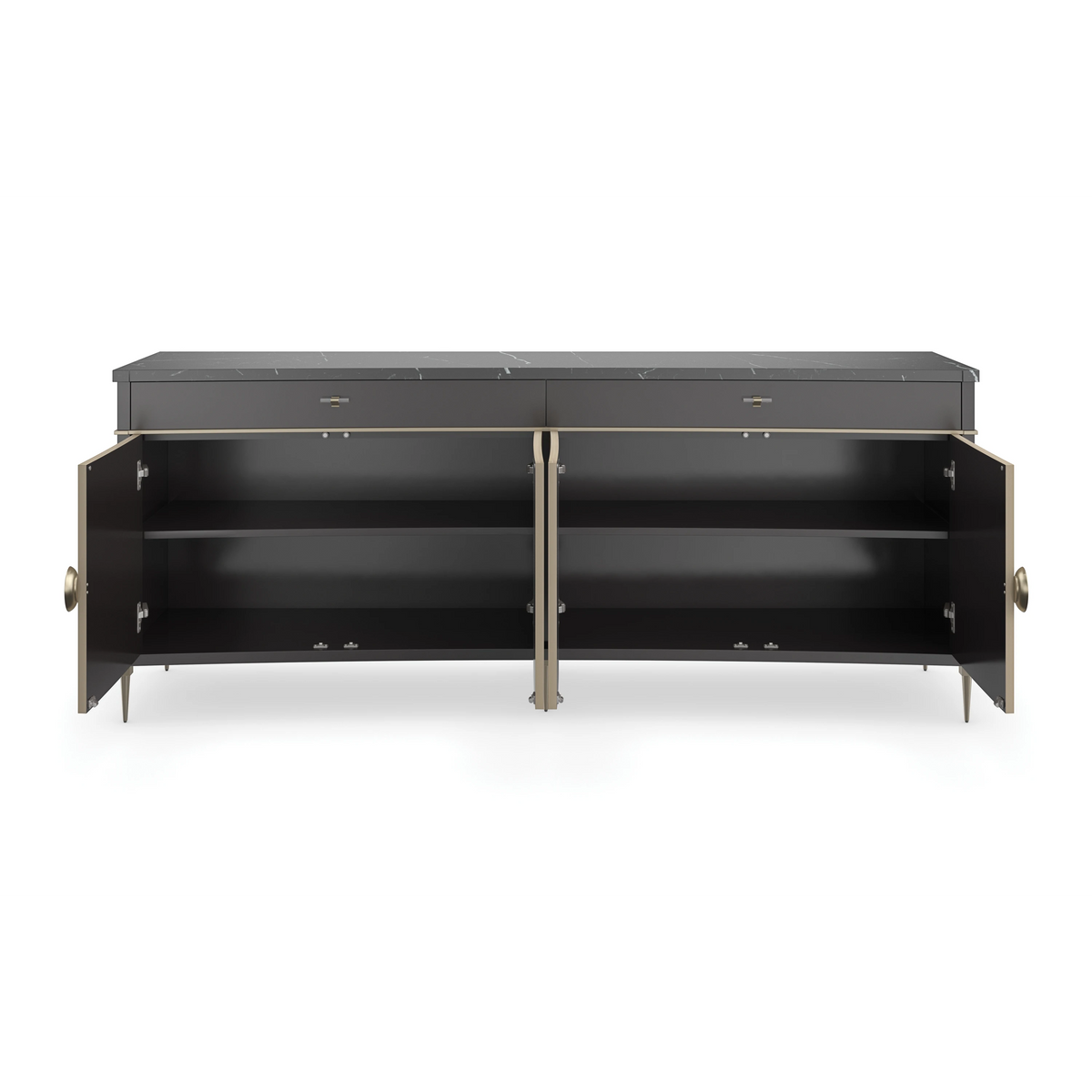 Noir Almost Black Sideboard 84.13" by Caracole - view 7
