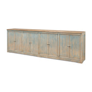 Eight Is Enough Sideboard, Antique Blue by Sarreid Ltd