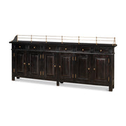 Covent Gardens Sideboard, Ebony by Sarreid Ltd