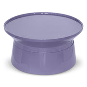 Sabine Enamel Coffee Table Lavender Purple by Urbia - product view