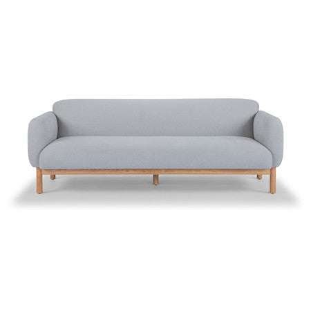 Metro Tulum 3 Seater Sofa - Light Gray