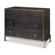 Grey Shagreen Dresser by Sarreid Ltd
