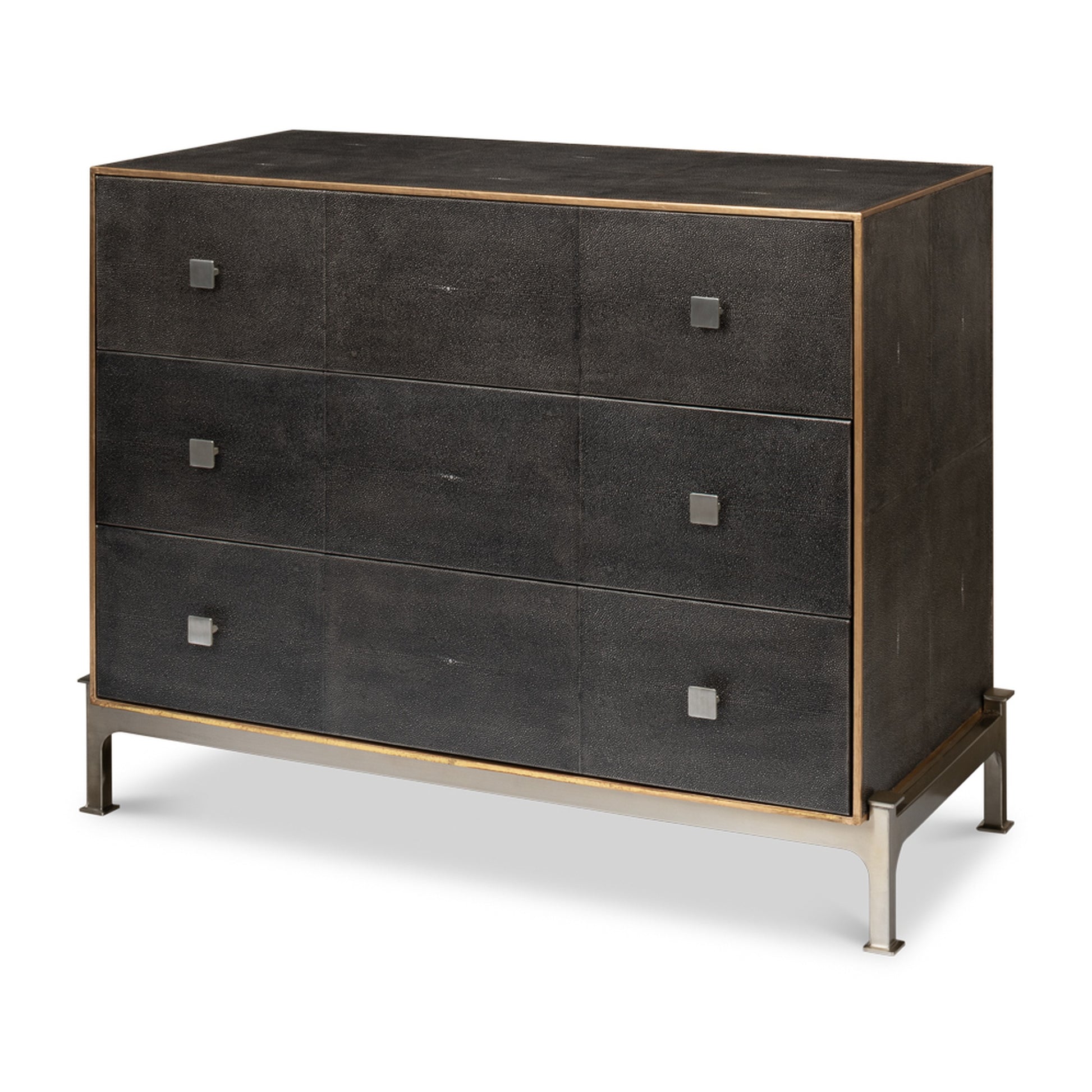 Grey Shagreen Dresser by Sarreid Ltd