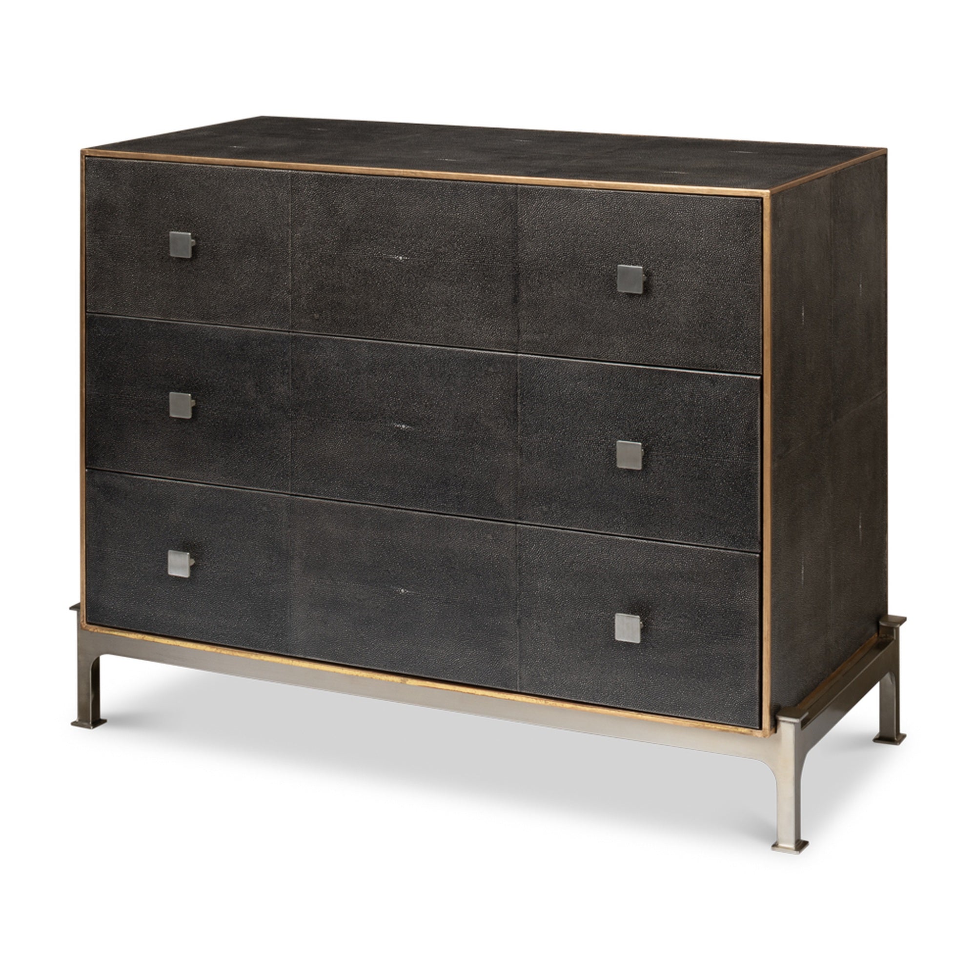 Grey Shagreen Dresser by Sarreid Ltd