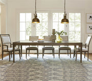 Playlist Vintage Oak Extending 7 Piece Dining Room Set