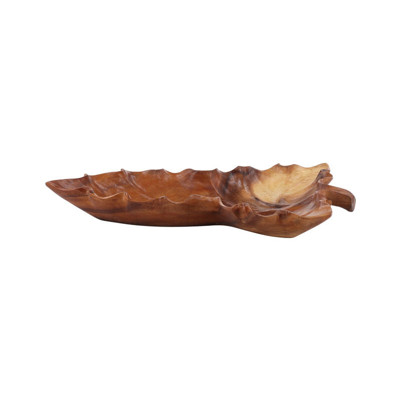 Tyler Leaf Platter by Furniture Classics at ZIN Home