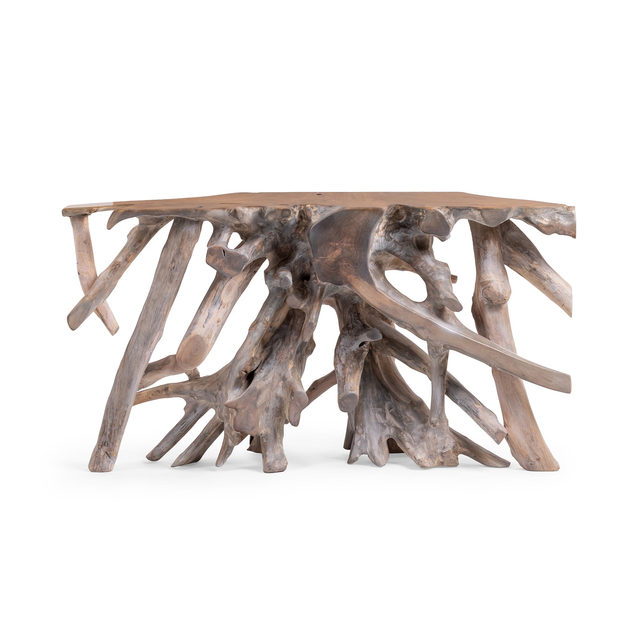 Cypress Console Table - Natural White Wash