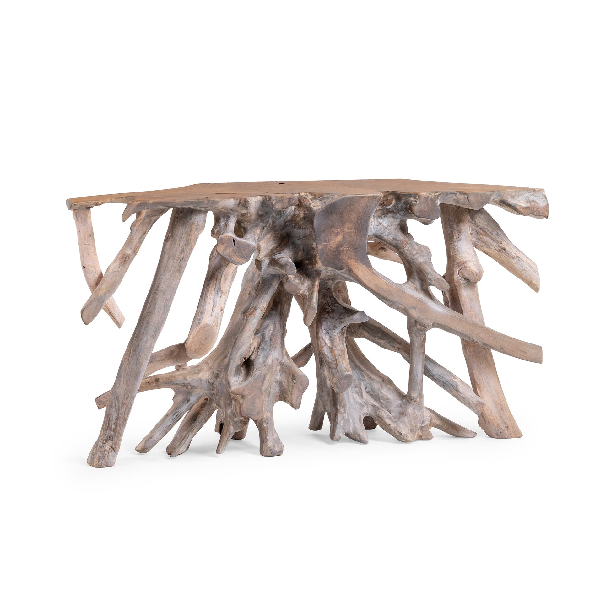 Cypress Console Table - Natural White Wash
