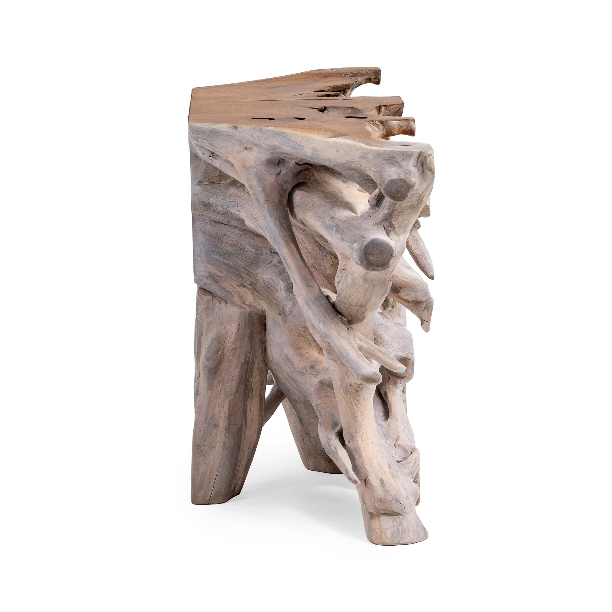 Cypress Console Table - Natural White Wash