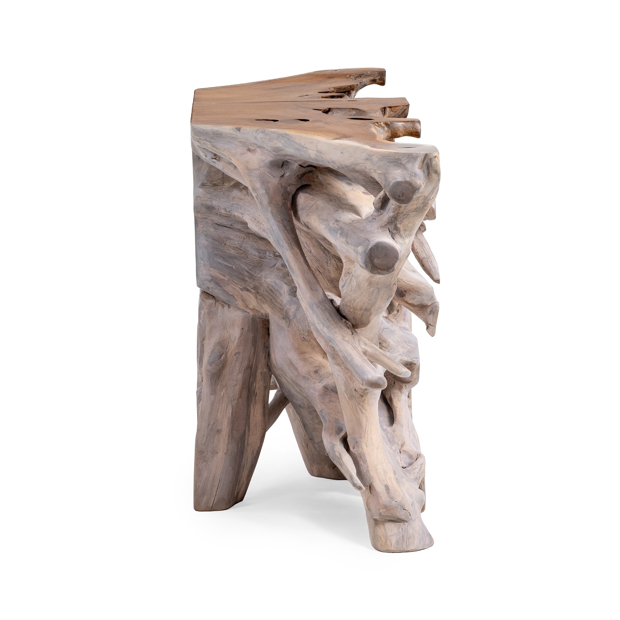 Cypress Console Table - Natural White Wash