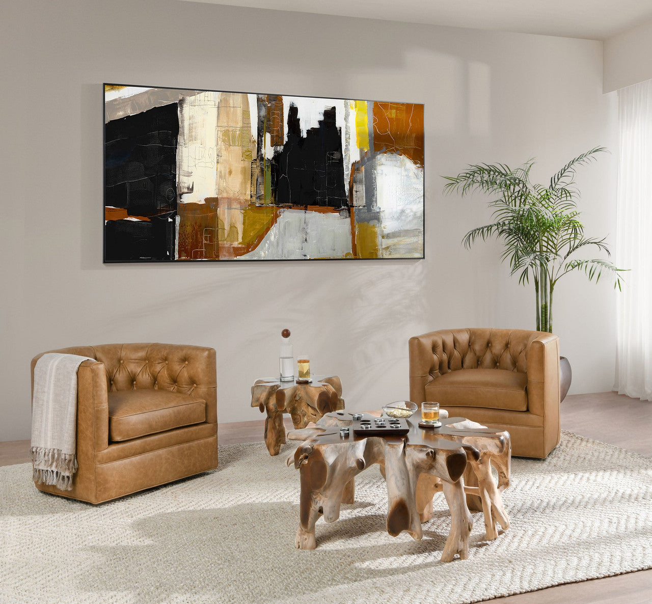 Groot Teak Root Coffee Table