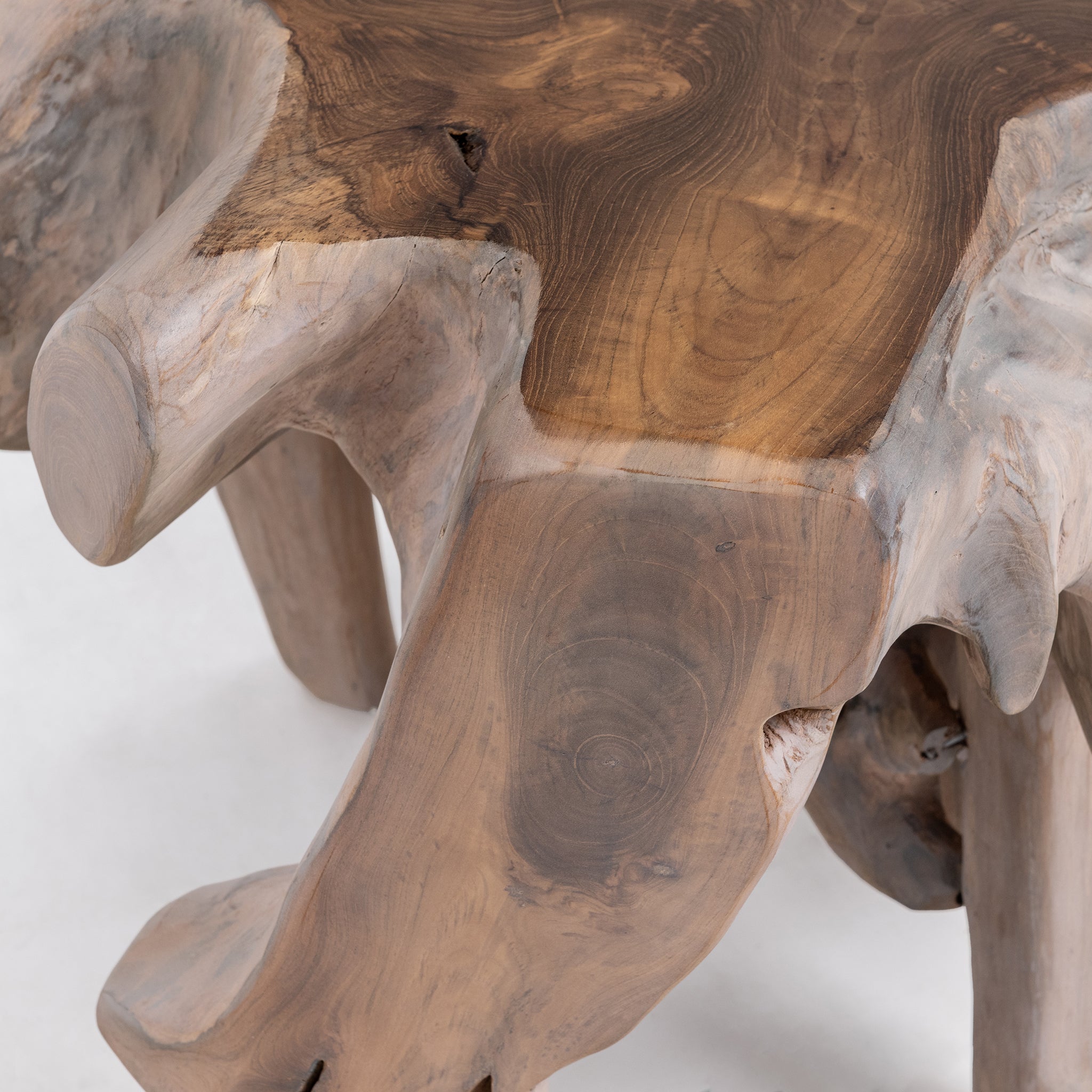 Cypress End Table - Natural White Wash
