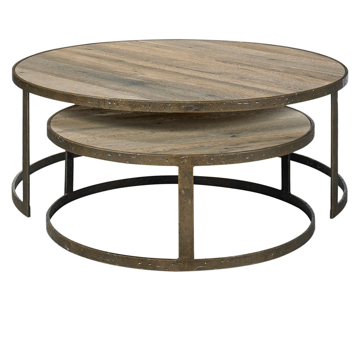 Abrelle Solid Wood Nesting Tables Set of 2