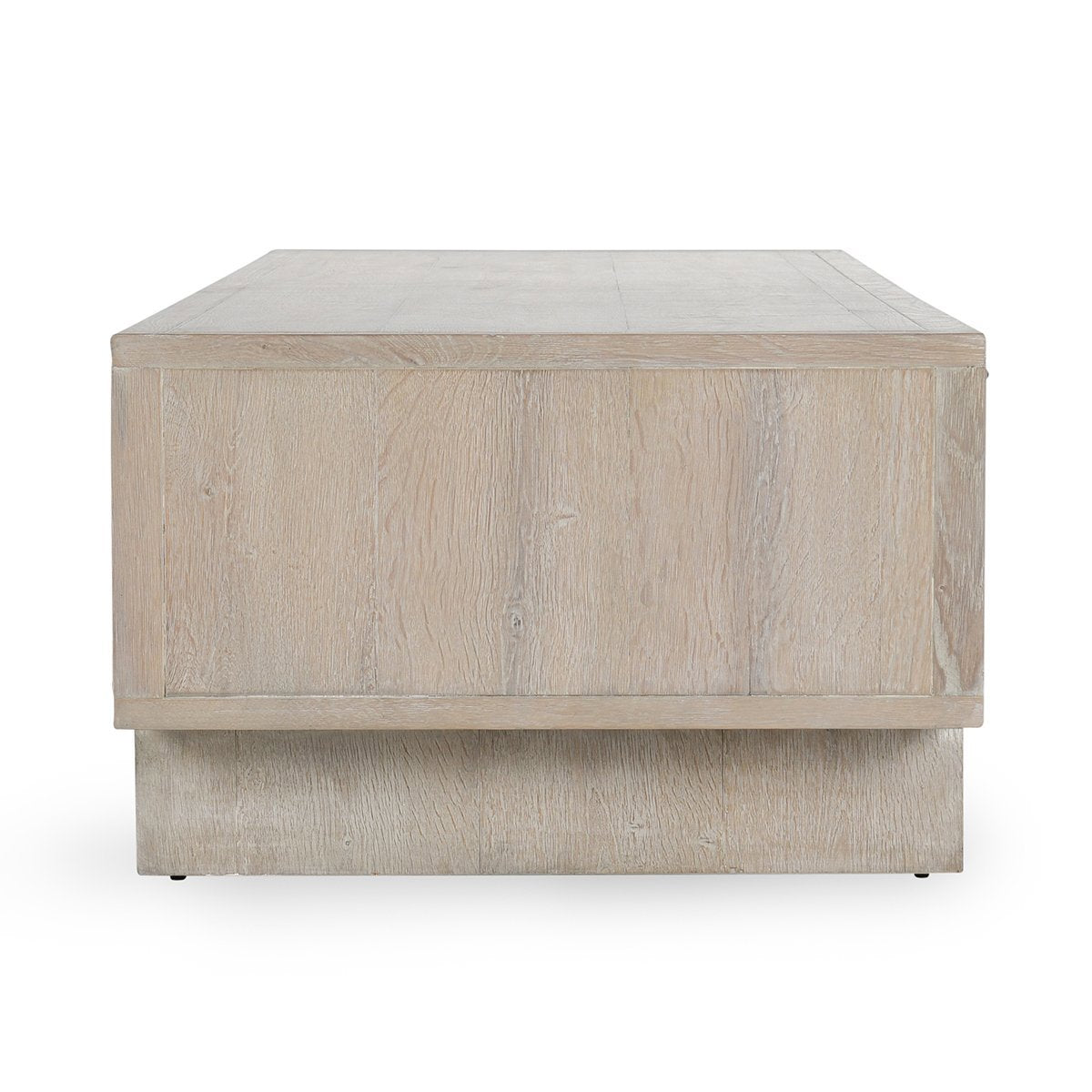 Anton 4 Door Coffee Table - Black/Natural