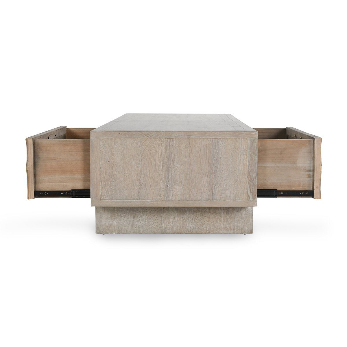 Anton Solid Wood Rectangle 4Dwr Coffee Table