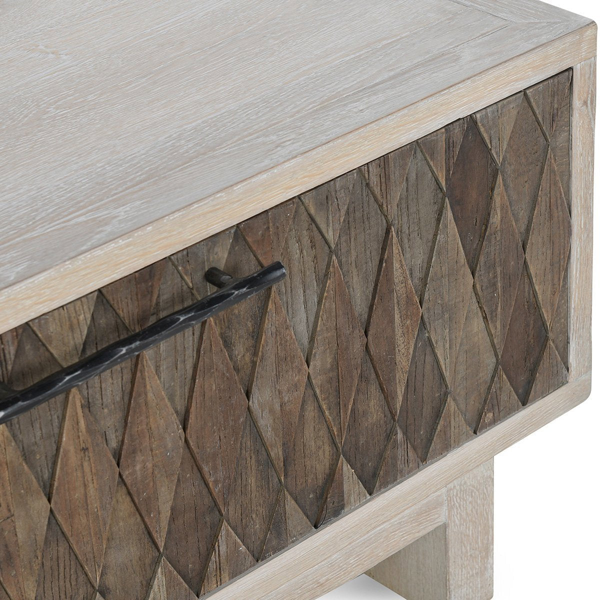 Anton Solid Wood Rectangle 4Dwr Coffee Table