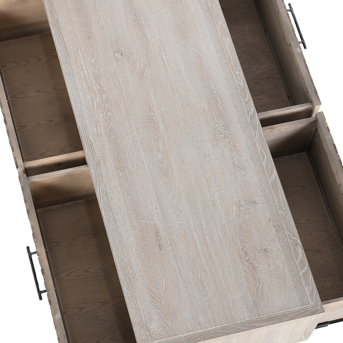 Anton Solid Wood Rectangle 4Dwr Coffee Table