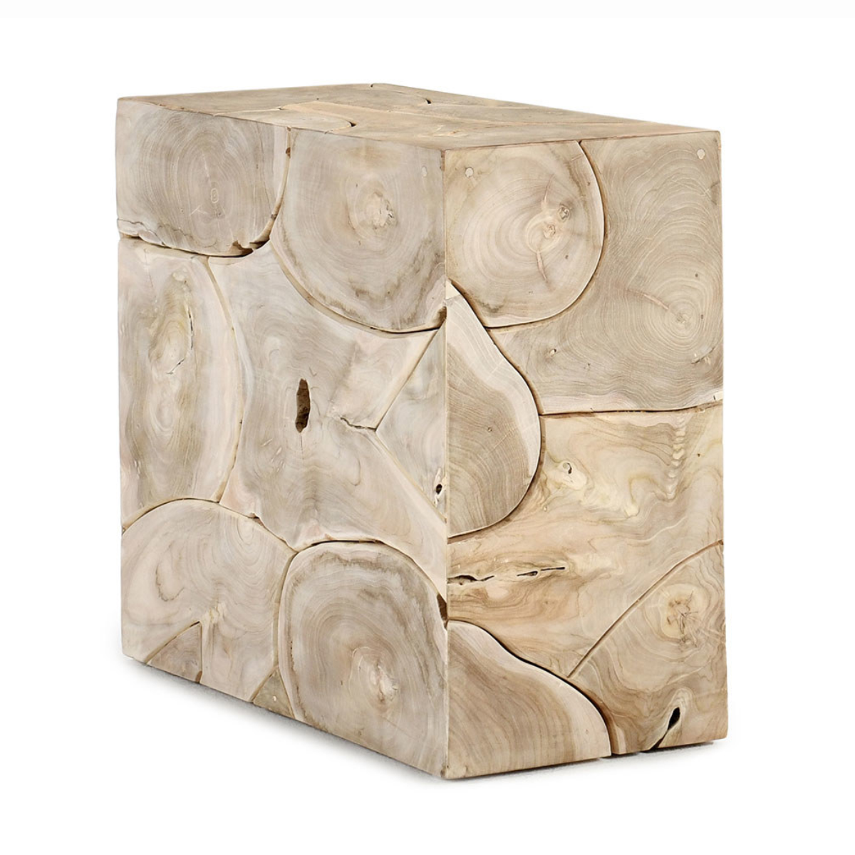 Sorrento Solid Wood Rectangle End Table