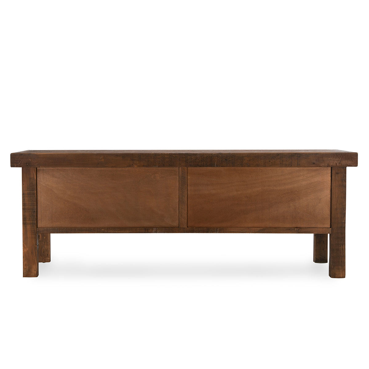 Lahey 11 Drawer Console Table - Mission Brown